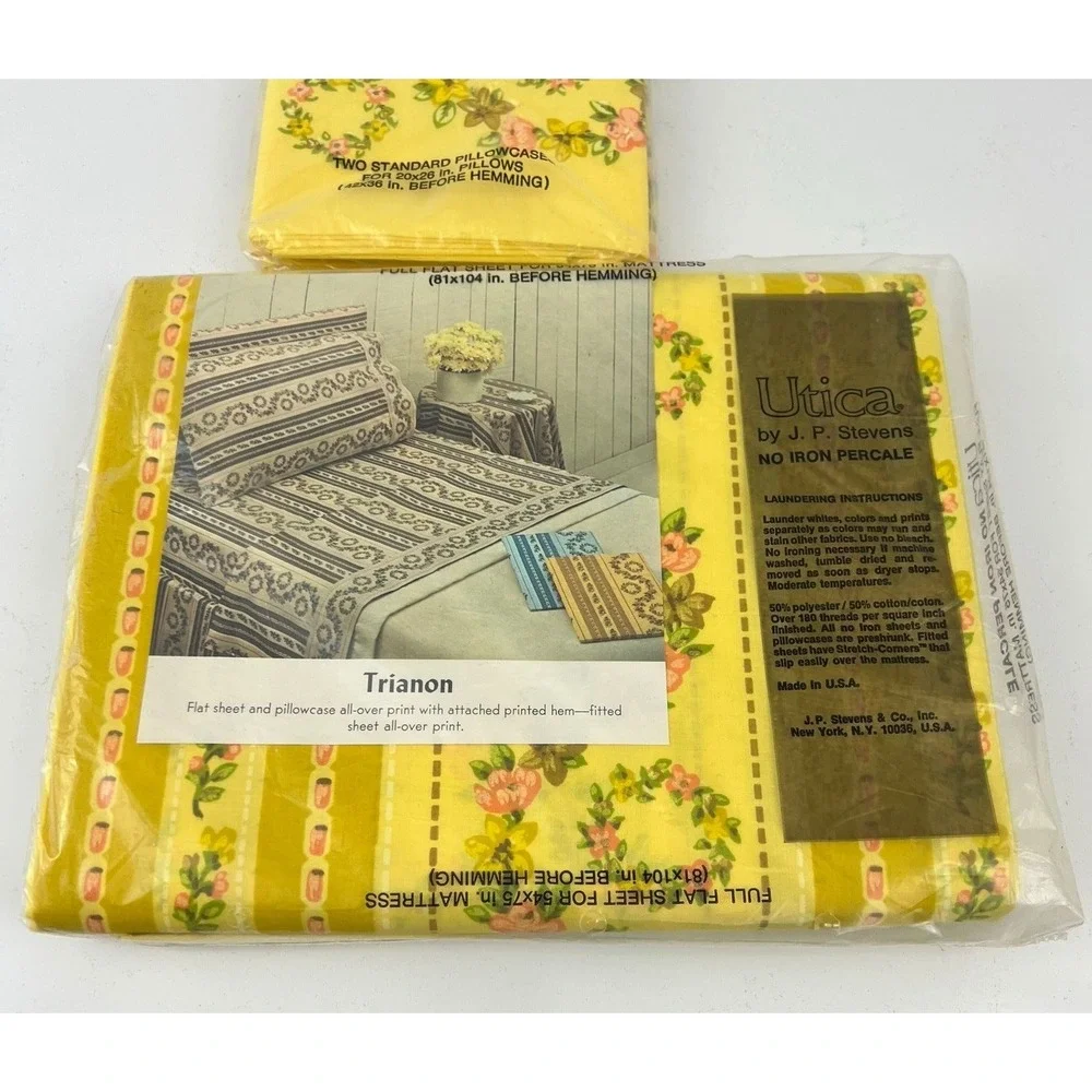 VTG Stevens Utica Full Flat Sheet 